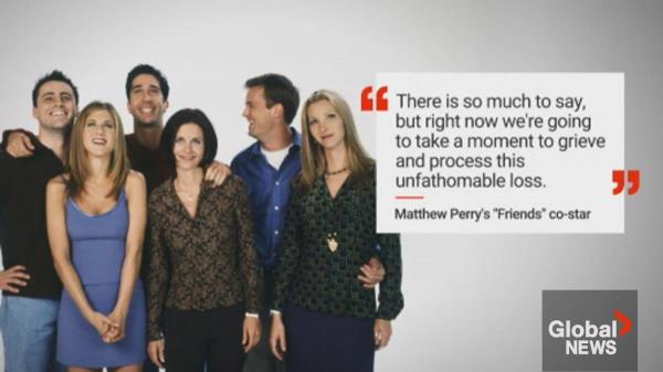 Click to play video: '‘Friends’ cast share statement on Matthew Perry’s death: ‘We are a family’'