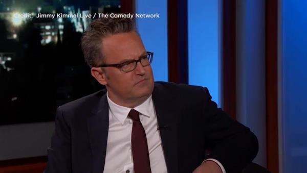 Click to play video: 'Matthew Perry says he beat up Justin Trudeau in grade school'