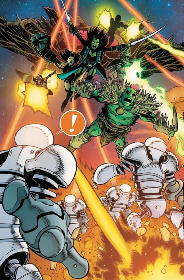Interior preview page from GUARDIANS OF THE GALAXY #8 EMILIO LAISO COVER