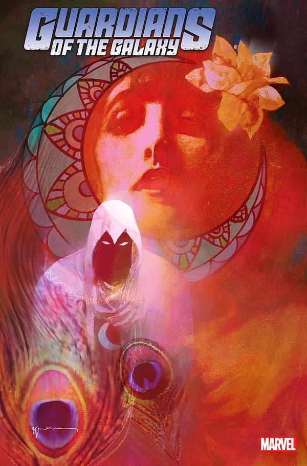Cover image for GUARDIANS OF THE GALAXY 8 BILL SIENKIEWICZ KNIGHT'S END VARIANT