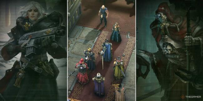 Argenta and Pasqal in Warhammer 40k Rogue Trader