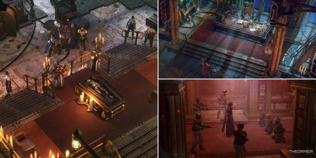 A funeral, a meeting, and an execution in Warhammer 40k Rogue Trader