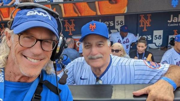 Stendel, on the left, has been a camera operator for decades