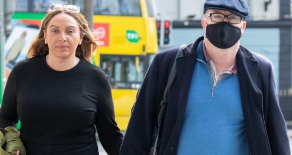  Michael Lynn  and his wife Brid  arriving  at the Dublin Circuit Criminal Court on Wednesday  wher<em></em>e Mr Lynn’s trial is continuing. Photograph: Collins Courts