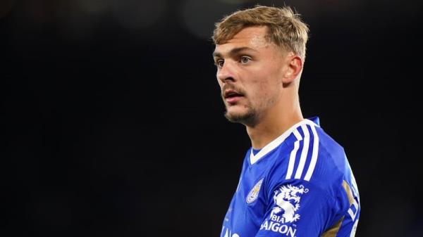 Kiernan Dewsbury-Hall led a second-half scoring spree for Leicester