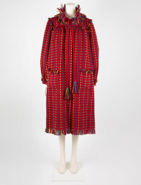 The red coat designed by David Sassoon