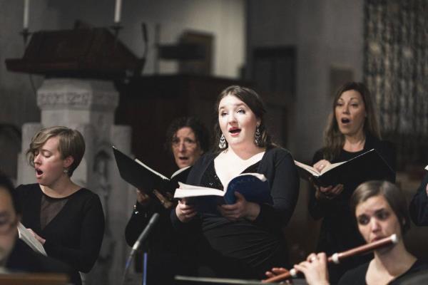 Bella Voce will join The Newberry Co<em></em>nsort in a program of works by German Renaissance Composer Michael Praetorius on May 14 at St. Luke’s Episcopal Church in Evanston. (Joe Mazza)- Original Credit: Handout