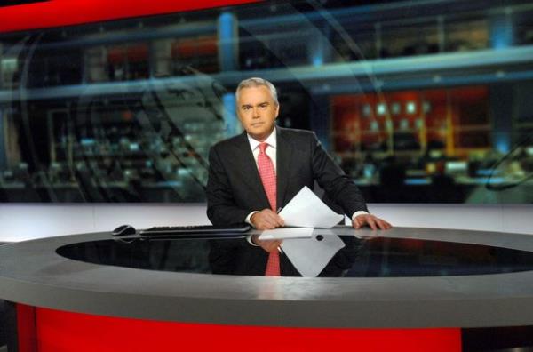 Flind revealed her husband was the BBC presenter at the heart of a fresh sex picture scandal today