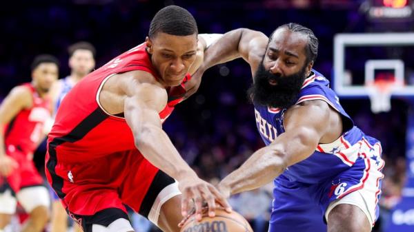 Jabari Smith Jr. and James Harden