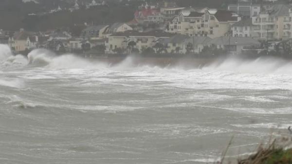 Storm Ciaran sweeps across the Channel Islands