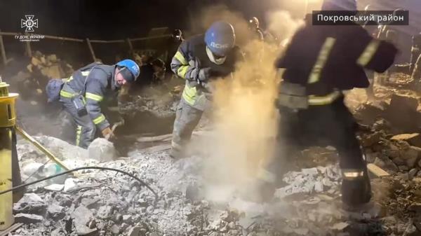 Russian missile attack kills 11 in Pokrovsk in Ukraine's east