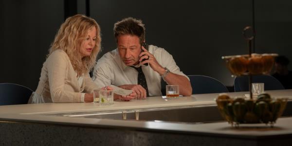 Meg Ryan and David Duchovny in What Happens Later
