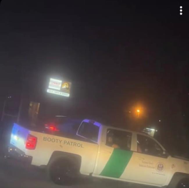 Booty Patrol vehicle.