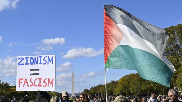 Pro-Palestinian protesters White House