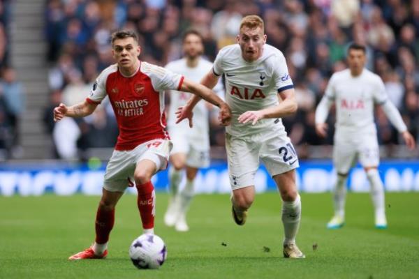 Spurs fans saw Dejan Kulusevski's penalty shout turned down