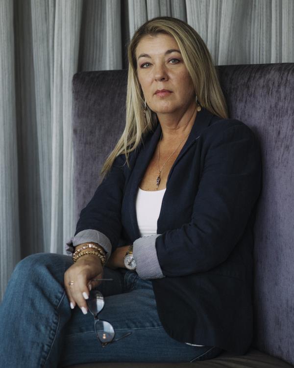 Legal tech co<em></em>nsultant Melissa Rogozinski in her apartment in Fort Lauderdale, Fla., on April 24.