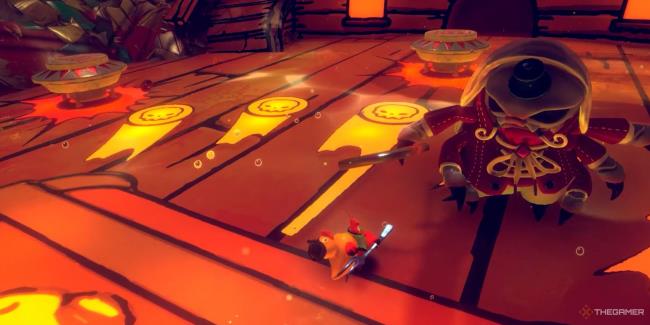 Roland boss fight strategy in Another Crab's Treasure.