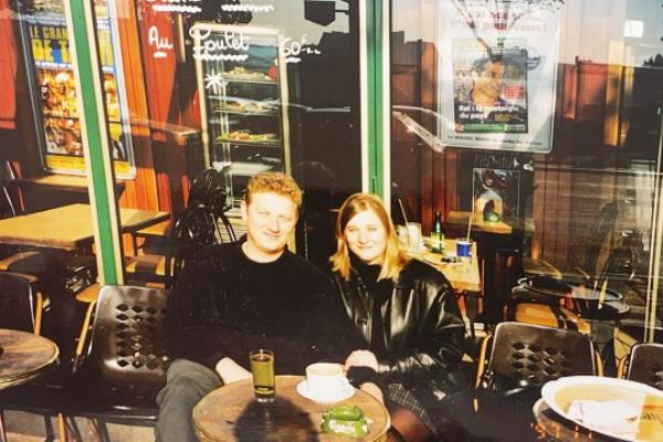 Chris and Kim Moore in Paris