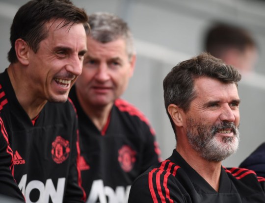 Manchester United legends Gary Neville and Roy Keane