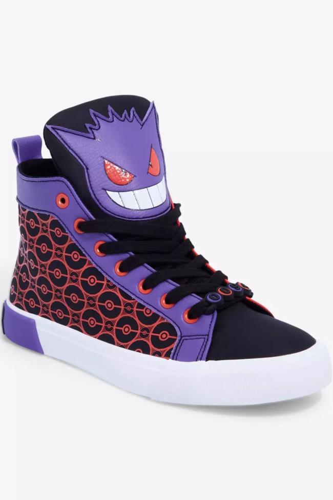 Pokemon Gengar Hi-Top Sneakers