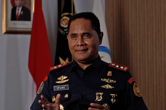 Acting director-general of Marine Resources and Fisheries Supervision Pung Nugroho Saksono