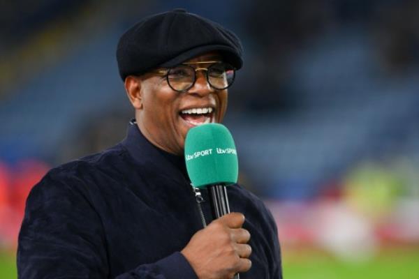 ITV pundit and Arsenal legend Ian Wright
