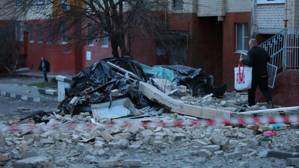 Twelve people were also injured after two shelling incidents in Belgorod