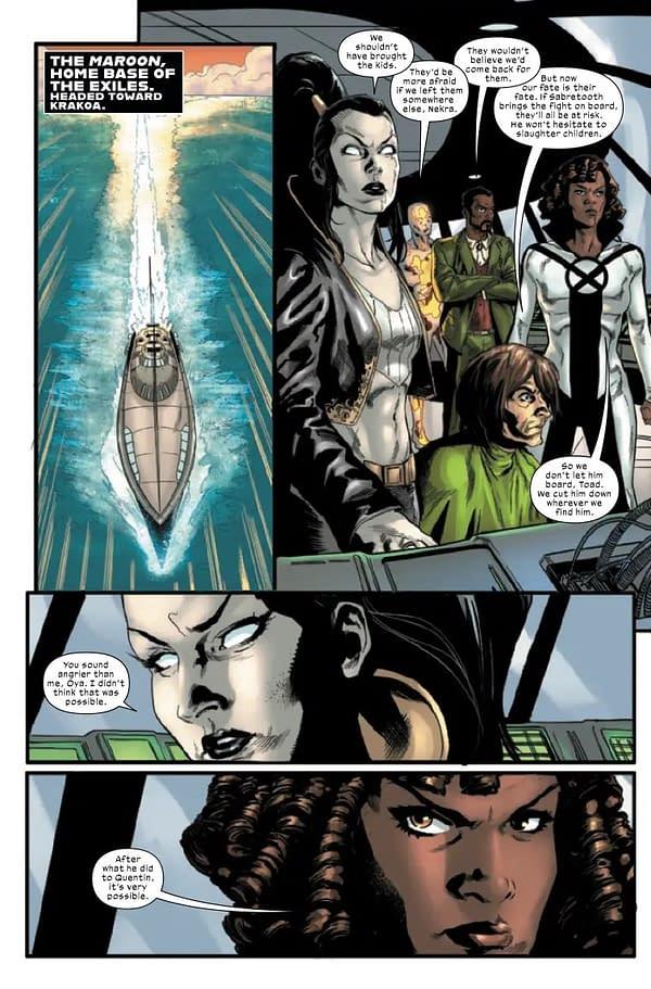 Interior preview page from WOLVERINE #45 LEINIL YU COVER