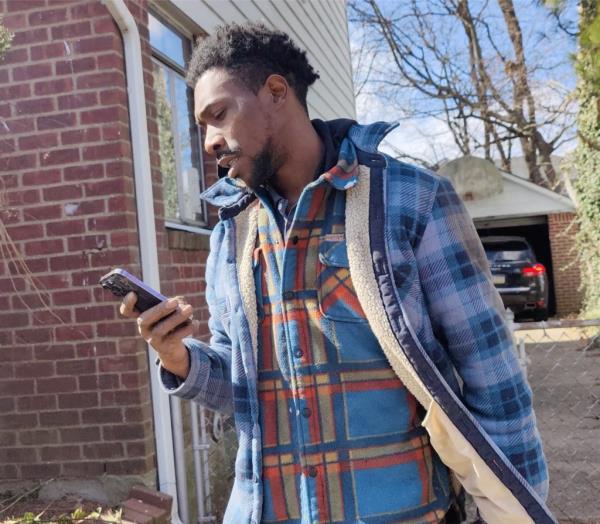 A couple facing eviction from a home they are squatting in after falsifying lease docu<em></em>ments, as reported in 