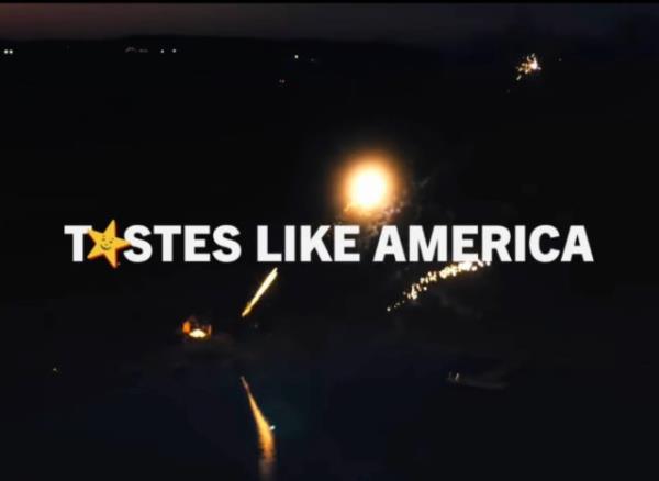 hardee's tastes like america campaign