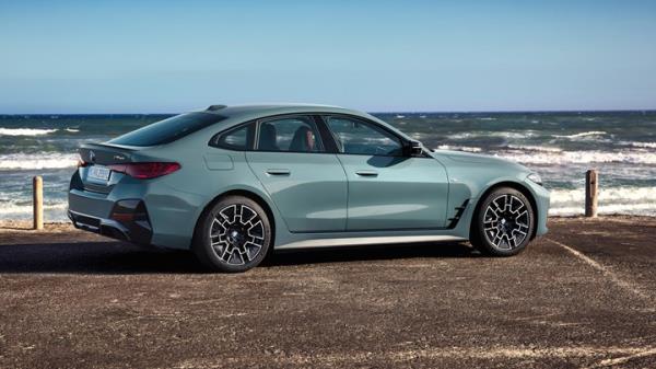 BMW i4 M50 rear