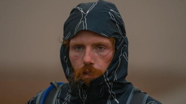 Russ Cook in the final days of his attempt to run the length of Africa. Pic: Hardest Geezer