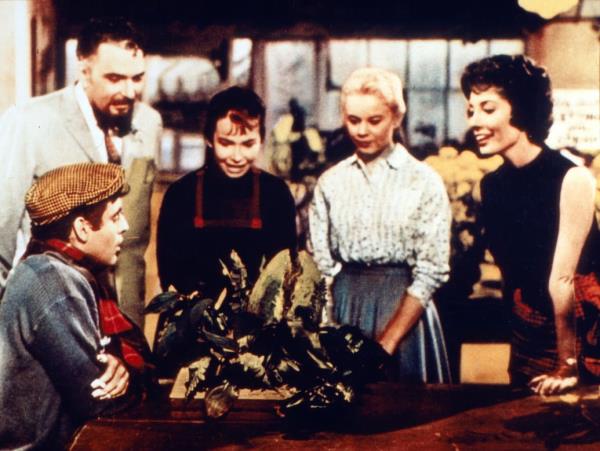  A scene from The Little Shop of Horrors directed by Roger Corman in 1960.