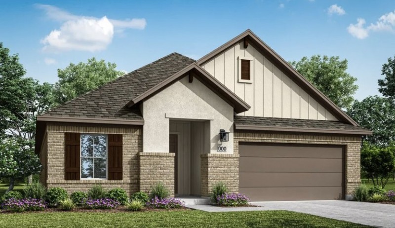 Austin, TX two story home with garage