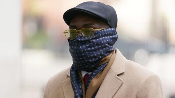 Emmanuel Nwanze arrives at Westminster Magistrates' Court, charged with plugging unauthorised investments on social media. The Financial Co<em></em>nduct Authority (FCA) has charged nine influencers in relation to an unauthorised foreign exchange trading scheme promoted on social media. Picture date: Thursday June 13, 2024.