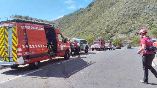 Pic: Bomberos Voluntarios de Santiago del Teide</p>

<p>　　
