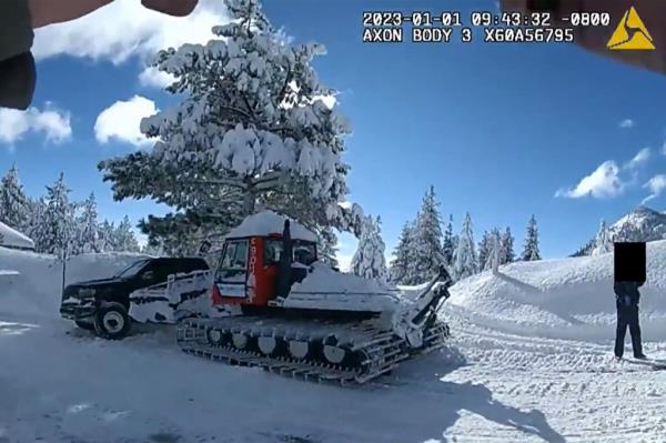 Renner's snowplow hit a truck after it ran the actor over on Jan. 1, 2023.