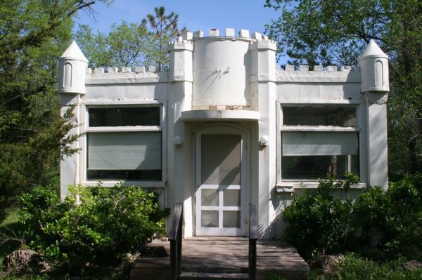 The castle itself.