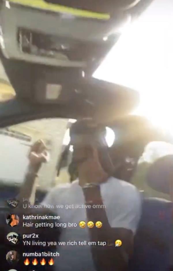 In an Instagram Live video from Saturday, Ja Morant appeared to be holding a gun.