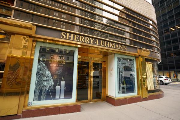 The exterior of Sherry-Lehmann.