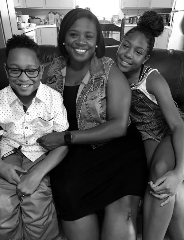 Tay’Shawn Landry and his family