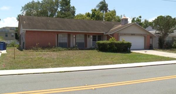 Exterior of Solis' house.