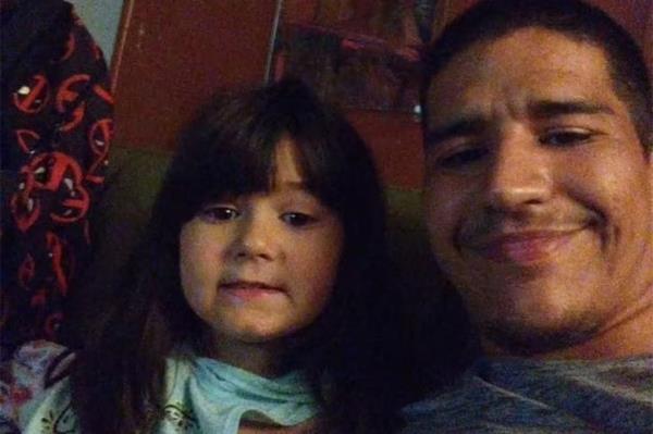 Sadie and her dad.