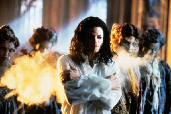 Michael Jackson in his 