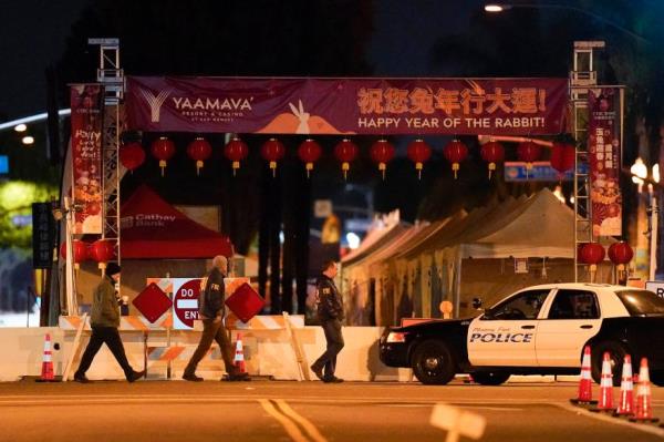 FBI agents walk near a scene wher<em></em>e a shooting took place in Mo<em></em>nterey Park, Calif., Sunday, Jan. 22.
