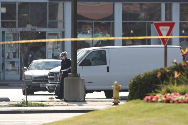 Authorities have breached a white van in Torrance that they believe is co<em></em>nnected to the gunman.