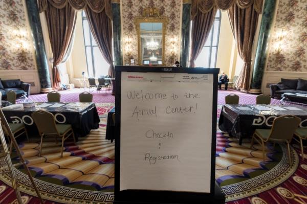 The hotel has been co<em></em>nverted into a center for services and advice.