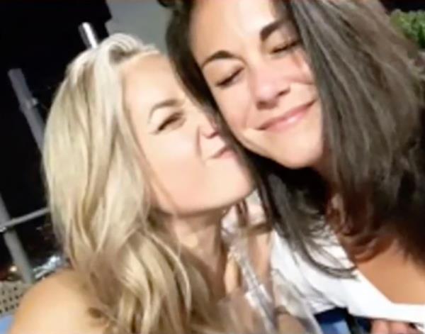 Samantha Hutchinson and Ashley Favret.
