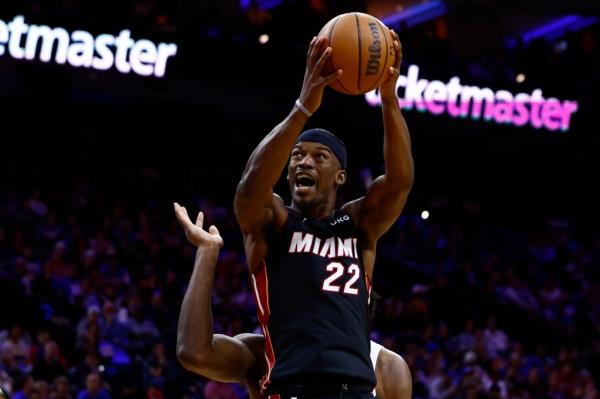 Jimmy Butler #22 of the Miami Heat