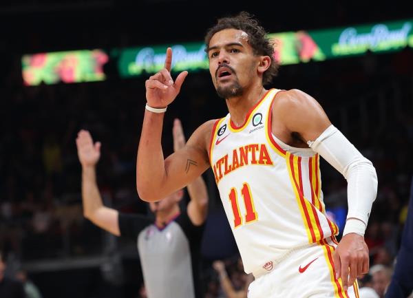 Trae Young #11 of the Atlanta Hawks